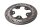 Bagboret bremseskive, enkelt skive Suzuki GSF 1200 S Bandit WVA9 01-05