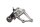 Support de repose-pieds avant droit, côté conducteur BMW R 1100 S R2S 98-06