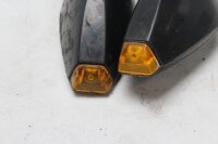 Rear indicator pair, yellow, universal, rectangular Suzuki GSF 1200 S Bandit WVA9 01-05