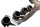 Enrutamiento del escape del colector del sistema de escape BMW K 100 RS 16V K589 0523 89-92