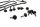 Kleppendekselpakking links, schroevenset BMW K 100 RS 16V K589 0523 89-92