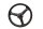 19-inch three-spoke front wheel rim Suzuki DL 1000 V-Strom WVBS 02-12