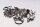 Frame screw set, brackets, clamps, springs Honda CB 1000 F Big One SC30 93-96