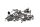 jeu de vis, support, carénage, montage, cadre, reste BMW R 1100 S R2S 98-06