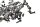 jeu de vis, support, carénage, montage, cadre, reste BMW R 1100 S R2S 98-06