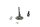 Kit de chaîne de distribution gauche, tendeur, rail de guidage, chaîne dentraînement BMW R 1100 S R2S 98-06