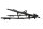 sous-châssis arrière, sous-châssis arrière, support de cadre BMW R 1100 S R2S 98-06