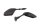 Set specchietti retrovisori sinistro destro specchietti manubrio neri Ducati 1098 1098 08-08