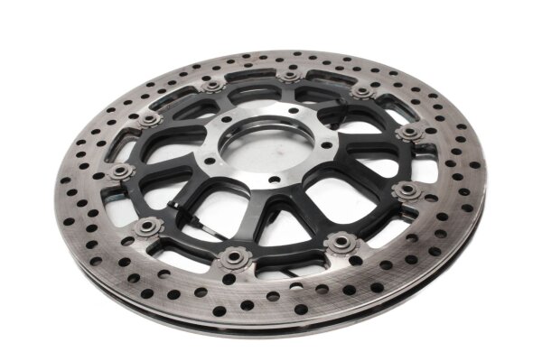 Set di dischi freno forati flottanti anteriori sinistro e destro Ducati Monster 950 24-24