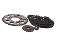 Kit catena, catena, pignone, corona, set di trasmissione...