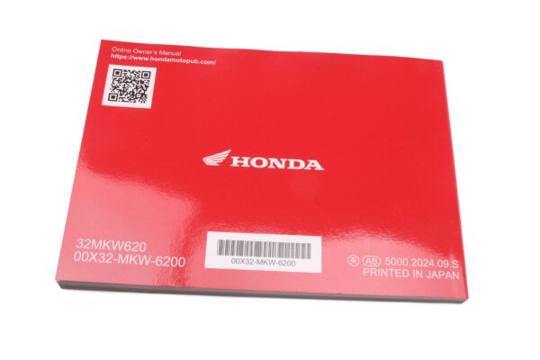 Service booklet, vehicle logbook, operating instructions, manual Honda NC 750 X RC90 16-21
