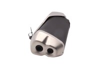 Rear exhaust muffler with dual outlet Honda CBR 500 RA 25-25