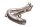 Collecteur déchappement, acheminement des gaz déchappement, système déchappement à double sortie Ducati Panigale 1100 V4 19-19