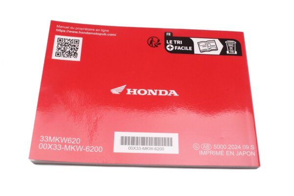 Operating instructions, service booklet, user manual Honda NC 750 X RC90 16-21