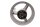 17-inch three-spoke tubeless rear wheel rim Suzuki SV 1000 S WVBX 03-07