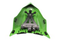 Passagersædebetræk, bagbetræk, grønt Kawasaki Ninja 650 K Tourer 20-20