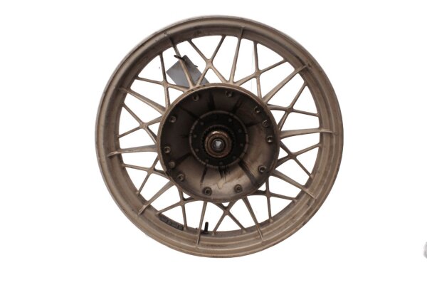 Cast rim, spoked rear wheel 2.75C18, rear wheel rim, hub BMW R 100 RT 247 80-84