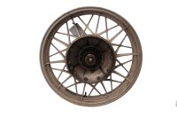 Cast rim, spoked rear wheel 2.75C18, rear wheel rim, hub BMW R 100 RT 247 80-84