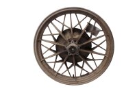 Cast rim, spoked rear wheel 2.75C18, rear wheel rim, hub BMW R 100 RT 247 80-84