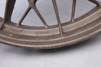 Cast rim, spoked rear wheel 2.75C18, rear wheel rim, hub BMW R 100 RT 247 80-84