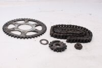 Kettenkit Ritzel Kettenrad Antriebssatz Suzuki GSF 1200 S Bandit WVA9 01-05
