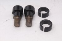 Ensemble de poids de guidon noir extrémité gauche et droite Ducati 1098 1098 08-08