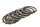 koppelingsplaatset frictieschijven Kawasaki Ninja 650 EX650M 20-24