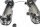 Cylinder head, valve cover, valve guide Kawasaki Zephyr 1100 ZRT10A 92-95