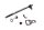 Gearshift lever shaft, gearshift linkage, gearshift Hyosung GT 650 R GT650R 05-08