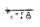 Gearshift lever shaft, gearshift linkage, gearshift Hyosung GT 650 R GT650R 05-08
