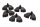 Cardan rubber damping set drive rubbers Suzuki GSF 1200 S Bandit WVA9 01-05