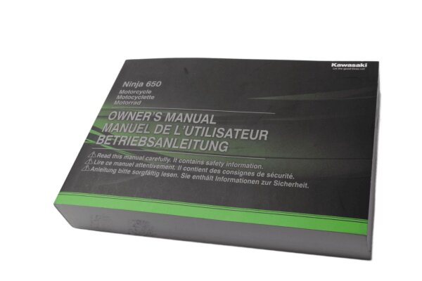 Bruksanvisning Förarhandbok 99805-0201 Kawasaki Ninja 650 EX650M 20-24