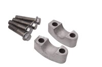 Handlebar clamp holder covers with screw set Kawasaki ZR...