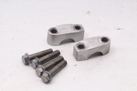 Lenkerklemmen Halter Abdeckungen mit Schrauben Set Kawasaki ZR 7S ZR750F/H 01-04
