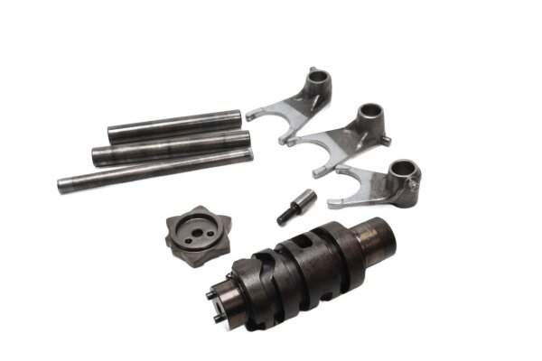 Schaltwalze Schaltgabel Führungsschiene Getriebe Hyosung GT 650 R GT650R 05-08