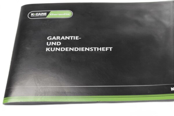 Warranty booklet, customer service booklet, maintenance record Kawasaki Ninja 650 EX650M 20-24