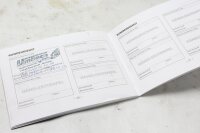 Warranty booklet, customer service booklet, maintenance record Kawasaki Ninja 650 EX650M 20-24