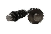 Eje de transmisión, eje de cambio, engranajes, transmisión Suzuki GSF 1200 Bandit WVA9 01-05