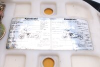 Sitzbank Polster Fahrersitz Bezug ergonomisch Kawasaki ZR 7S ZR750F/H 01-04