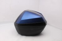 Seitenkoffer Topcase Gepäckbox Hartschale Schloss blau schwarz Honda universell