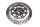 Flydende boret bremseskive forreste venstre Kawasaki Zephyr 1100 ZRT10A 92-95