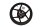 Takavanne, valurautainen vanne, 5 puolaa Kawasaki Versys 650 LE650A /KLE 650B 07-09