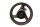 Rear wheel rim 17 inch 4.00 three-spoke Honda XL 1000 V Varadero SD02 01-03