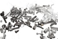 Schroevenset, schroeven met schroefdraad, moeren BMW R 1200 RT K26 0430 R12T 10-13
