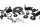 Schroevenset, schroeven met schroefdraad, moeren BMW R 1200 RT K26 0430 R12T 10-13