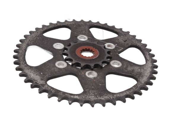 Sprocket, pinion, chain kit, drive Kawasaki Versys 650 LE650A /KLE 650B 07-09