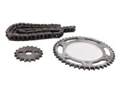 Kit de cadena, cadena de transmisión, piñón, juego de platos Kawasaki Zephyr 1100 ZRT10A 92-95