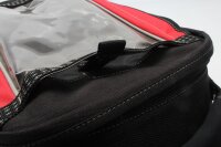 Tanktas met kaartvak, ritssluiting, zwart/rood Zubehör universell
