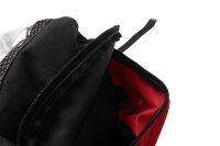Tanktas met kaartvak, ritssluiting, zwart/rood Zubehör universell