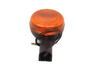 Rear indicator, round, orange housing, connection cable...